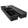 Конвектор внутрипольный Royal Thermo ATRIUM TURBO-190/300/2300-DG-U-BL