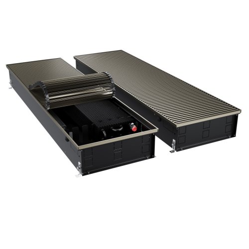 Конвектор внутрипольный Royal Thermo ATRIUM TURBO-150/400/2200-DG-U-DB
