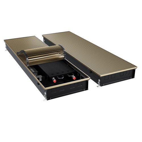 Конвектор внутрипольный Royal Thermo ATRIUM TURBO-110/400/2600-DG-U-AU