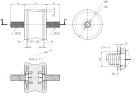 Комплект виброопор для кондиционера RexFaber RF-V120P
