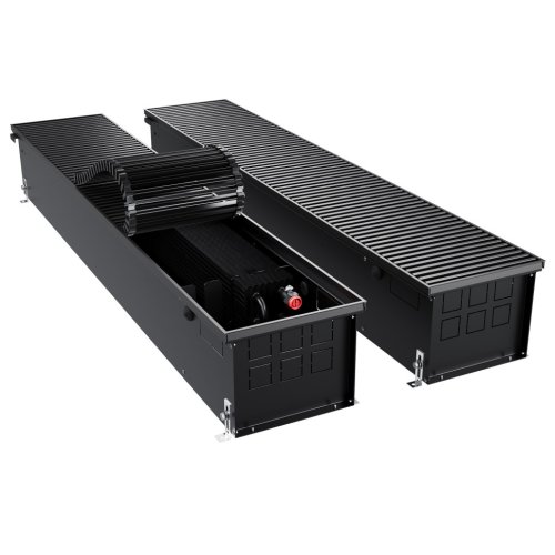 Конвектор внутрипольный Royal Thermo ATRIUM TURBO-190/250/1300-DG-U-BL