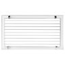 Решетка настенная однорядная SHUFT 1 WA 250x150