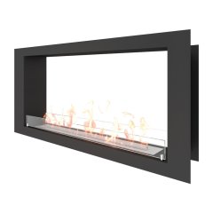 Биокамин сквозной SteelHeat LONG 1200 (Стекло)