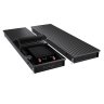 Конвектор внутрипольный Royal Thermo ATRIUM TURBO-90/400/2500-DG-U-BL
