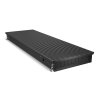 Конвектор внутрипольный Royal Thermo ATRIUM TURBO-90/400/2500-DG-U-BL