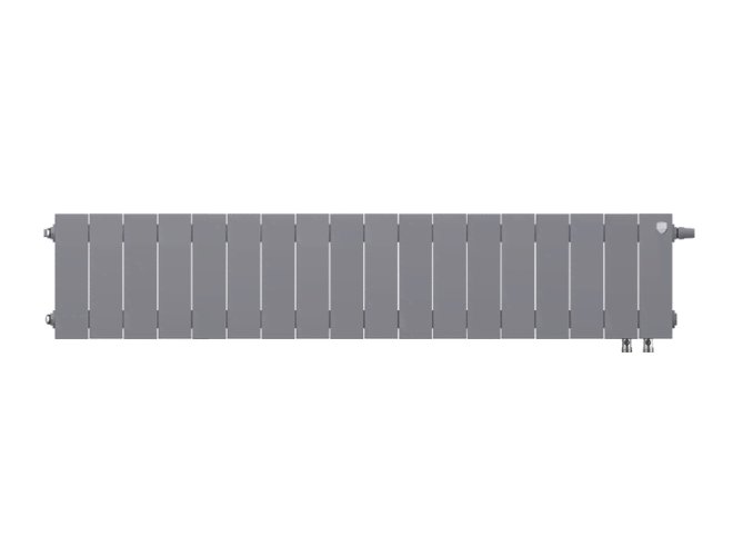 Радиатор Royal Thermo PianoForte 200 /Silver Satin - 18 секц. VDR