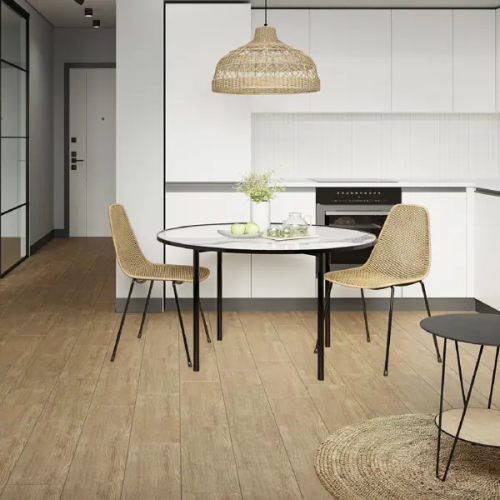 Глазурованный керамогранит LB Ceramics Джотто 19.9x60.3x0.85 см 0.96 м² матовый цвет светло-коричневый
