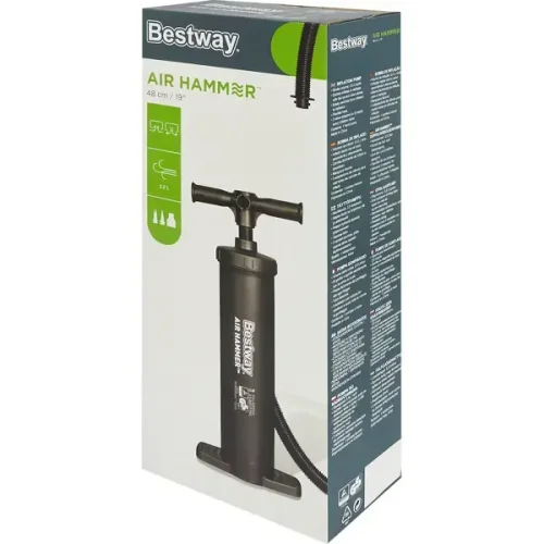 Насос ручной Bestway Air Hammer 48 см полипропилен черный