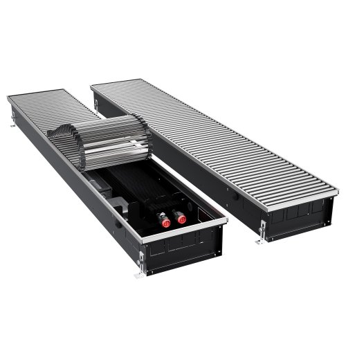 Конвектор внутрипольный Royal Thermo ATRIUM TURBO-110/250/2200-DG-U-NA