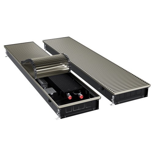Конвектор внутрипольный Royal Thermo ATRIUM TURBO-90/300/2800-DG-U-LB