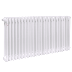 Стальной трубчатый радиатор Zehnder Charleston CH 3057-24 V002 1/2" Ral 9016