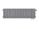 Радиатор Royal Thermo PianoForte 200 /Silver Satin - 12 секц. VDR