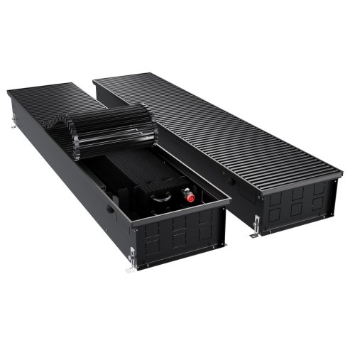 Конвектор внутрипольный Royal Thermo ATRIUM TURBO-150/300/1000-DG-U-BL