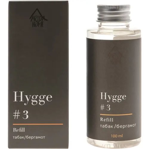 Наполнитель для диффузора Arida Home Hygge 3 Табак/Бергамот 100 мл