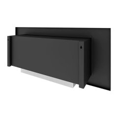 Биокамин встраиваемый SteelHeat LONG-V 900 Small (Стемалит)