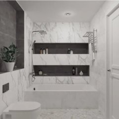 Настенная плитка Axima Оштен 30x60 см 1.62 м² матовая цвет белый