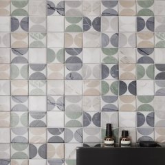 Настенная плитка Gracia Ceramica Тайм 02 25x60 см 1.2 м² цвет разноцветный