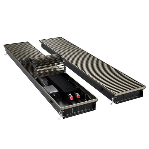 Конвектор внутрипольный Royal Thermo ATRIUM TURBO-80/250/1200-DG-U-LB