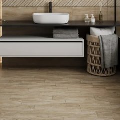 Настенная плитка Gracia Ceramica Шайн 04 25x60 см 1.2 м² цвет бежевый
