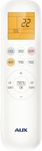 Настенный кондиционер AUX ASW-H24A4/QH-R1 + AS-H24A4/QH-R1, белый