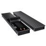 Конвектор внутрипольный Royal Thermo ATRIUM TURBO-90/300/2800-DG-U-BL