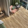 Глазурованный керамогранит Alma Ceramica Hampton GFA2090HMP40R 20x90 см 1.62 м² матовый цвет бежевый