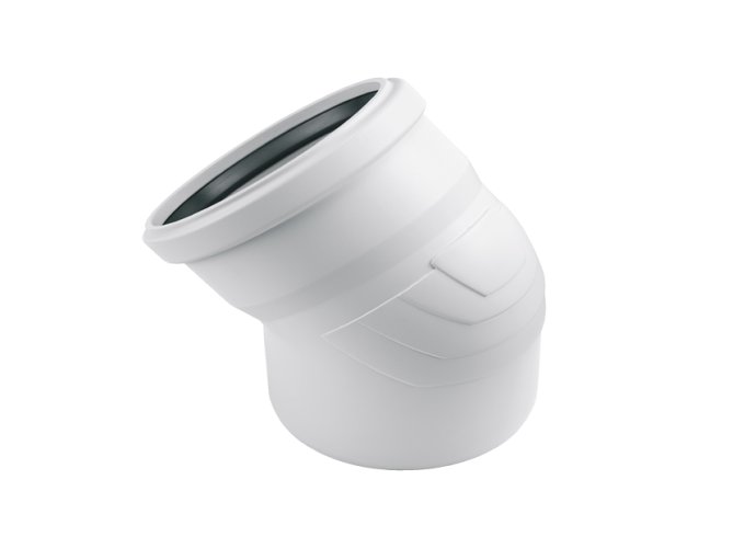 Отвод REHAU диаметром 110/67гр RAUPIANO PLUS
