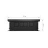 Конвектор внутрипольный Royal Thermo ATRIUM TURBO-110/300/2300-DG-U-DB