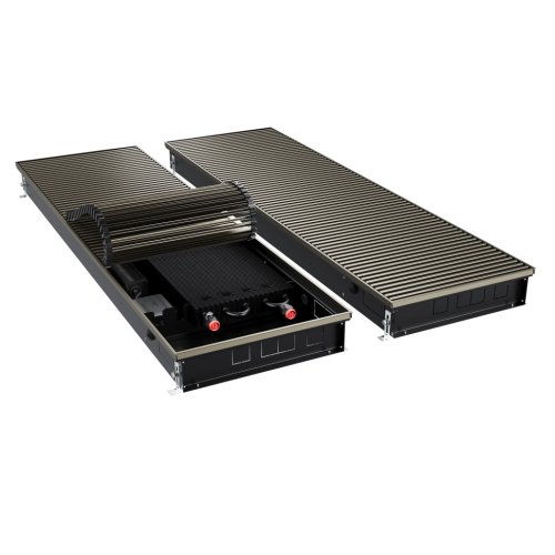 Конвектор внутрипольный Royal Thermo ATRIUM TURBO-90/400/2300-DG-U-DB