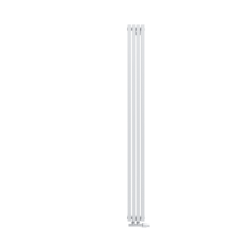 Радиатор КЗТО QUADRUM 30 V 1- 1750-4 RT RAL1T104S9016 (белый муар)