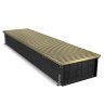 Конвектор внутрипольный Royal Thermo ATRIUM TURBO-150/300/1100-DG-U-AU