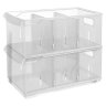 Контейнер Ролли 16.5x12.9x30.5 см 5 л пластик цвет прозрачный