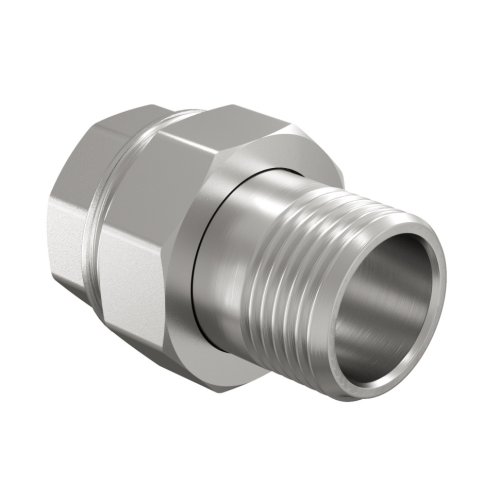Сгон разъемный (американка) LD Pride DN50 (2") ВР/НР латунь никель