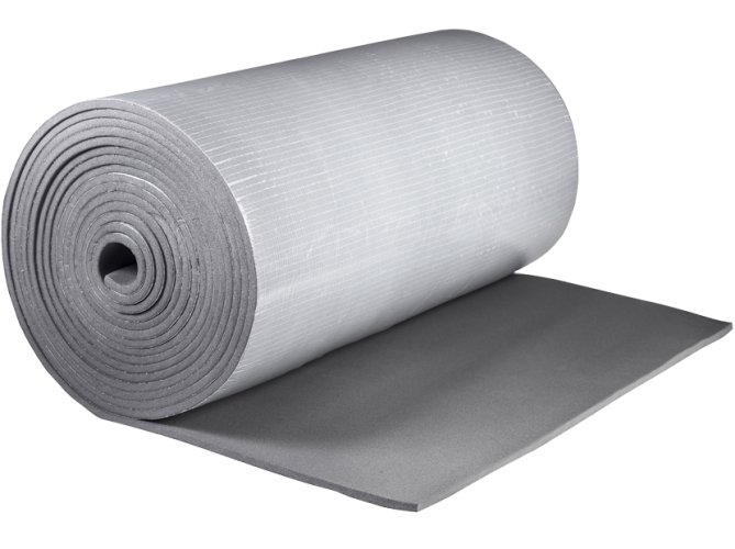 Рулон K-FLEX 06x1000-30 ST AD ALU