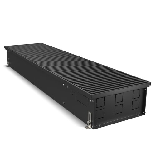 Конвектор внутрипольный Royal Thermo ATRIUM TURBO-150/300/2400-DG-U-BL