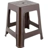Табурет садовый 39x39x45 см пластик коричневый