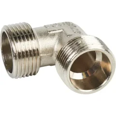 Угол 90° Stout 3/4" НР мм никелированная латунь