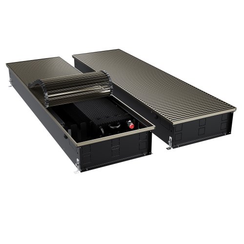 Конвектор внутрипольный Royal Thermo ATRIUM TURBO-150/400/2700-DG-U-DB