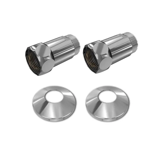Комплект подключения для полотенцесушителя 3/4"х3/4" латунь 2 шт.