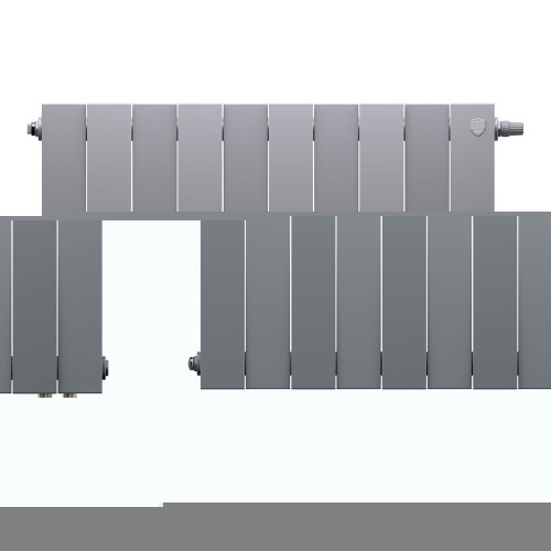 Радиатор Royal Thermo PianoForte 500 Silver Satin VDR80 - 10 секц.