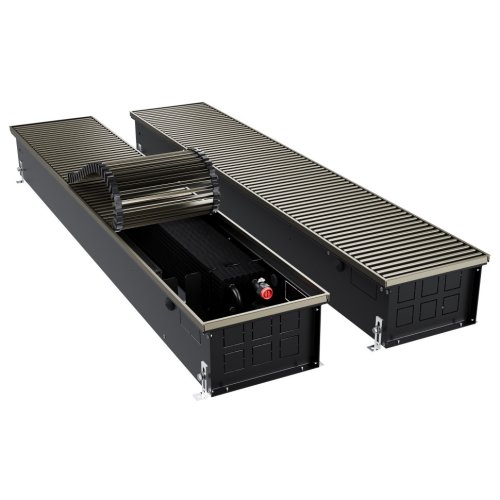 Конвектор внутрипольный Royal Thermo ATRIUM TURBO-150/250/2300-DG-U-DB