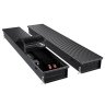 Конвектор внутрипольный Royal Thermo ATRIUM TURBO-110/250/2700-DG-U-BL
