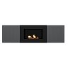 Тумба с биокамином Firelight BFP/P-1400L графит