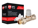 Клапан термостатический Royal Thermo для центральных систем отопления прямой 1/2 Click