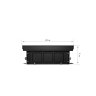 Конвектор внутрипольный Royal Thermo ATRIUM-75/200/1000-DG-U-AU