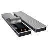 Конвектор внутрипольный Royal Thermo ATRIUM TURBO-90/300/2400-DG-U-NA