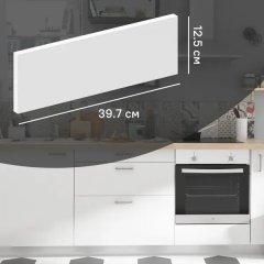 Фасад выдвижного ящика София 12.5x39.7 см KONSENSA ЛДСП цвет белый