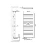 Радиатор Royal Thermo PianoForte Tower Noir Sable - 18 секц.