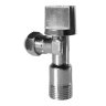 Кран шаровый угловой Royal Thermo OPTIMAL для подкл. с/т приборов 1/2х3/8