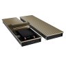 Конвектор внутрипольный Royal Thermo ATRIUM TURBO-90/400/2100-DG-U-AU